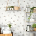thumbnail image 2 of Galerie Wallcoverings  Just Kitchens Coffee Motif Vinyl on Non-woven Matte Wallpaper Roll 33 feet x 21 inches - Beige, 2 of 4