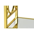 thumbnail image 3 of Steve Silver Olympia Glass Top Console Table, Gold Chrome, 3 of 4