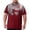 Red, variant on Halloween Print Big and Tall Golf Shirts for Men Breathable Performance Men Polo Shirts Casual Work Men Polo Shirts Summer Classis Loose Fit Short Sleeve Polo Shirt Red 5XL