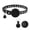 Black, variant on Pet GPS Tracker for Dogs & Cats, No Subscription Required, Real-Time Global Location Tracking, IP67 Waterproof,Compatible with iOS & Android,GPS Tracking Device with Pet Collar for Small Medium Pets