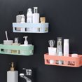thumbnail image 2 of Maytalsory Rust-Proof Hanging Shower Organiser – Durable And Convenient Home Essential Space-Organizing Shower Organiser Hanging round blue 1Set, 2 of 6