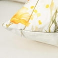 thumbnail image 6 of Floral Throw Pillow Covers 18x18 Set of 2 Spring Summer Outdoor Decor Pillow Cases for Home Couch Decorations Yellow, 6 of 6