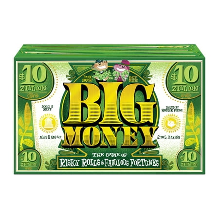 Big Money Board Game, The Dice-Rolling Money Game Mashup, 2-5 Players, Ages (Best Money Games For Android)
