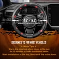 thumbnail image 3 of Naruto Shippuden Car Steering Wheel Cover, 15 Inch Anime Steering Wheel Cover, Cushioned Soft Comfortable Cover Anime Car Accessories for Men Women, Akatsuki, 3 of 8