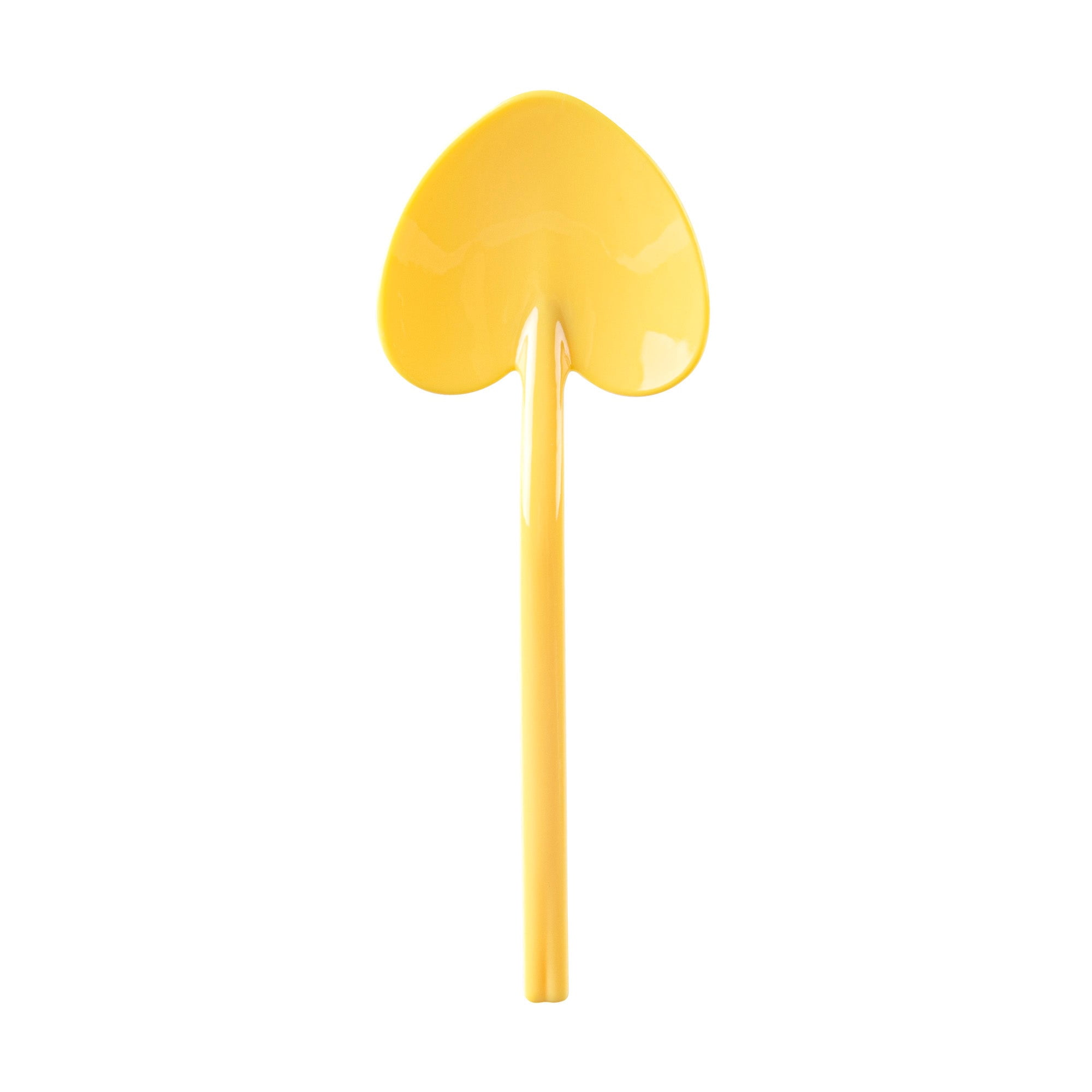 Coppetta Baby Yellow Plastic Love Shovel Spoon - 3 1/2" x 1 1/4" - 500 count box