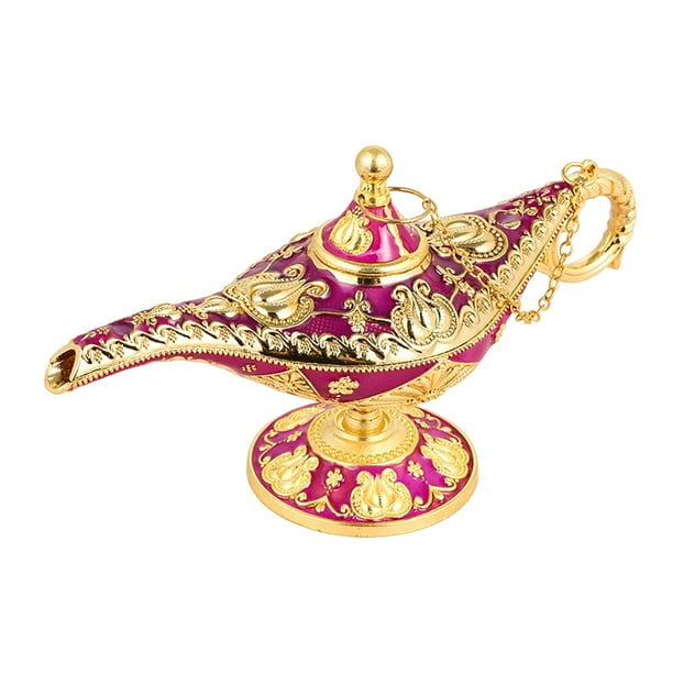 Lámpara de estilo vintage que desea luz, accesorios de vestuario árabe clásico coleccionable, lámpara de mesa, decoraciones para el hogar Salvador Dali Lámpara de mesa