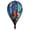 Balloon Fest, variant on In the Breeze 0999 — Rainbow Spectrum Hot Air 10-Panel Hanging, Spinning Balloon Decoration, 25-Inches — Colorful Wind Spinner for the Yard or Garden
