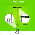 thumbnail image 3 of Yard Butler Twist Tiller garden cultivator & hand tiller heavy duty garden claw hand tool - ITNT-4, 3 of 7