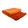 thumbnail image 2 of Indigo7 80% Viscose from Bamboo & 20% Cotton Throw Tangerine 50" x 65" Unique Bargains Manta, 2 of 2
