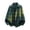 Green, variant on Fall Clothes, Men's Plaid Print Button Down Shirt Long Sleeve Collared Tops Fall Preppy Clothes Red L