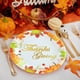thumbnail image 1 of Platos de Papel Desechables para Acción de Gracias | Vajilla Redonda para Fiestas de Otoño con Estampado de Calabaza y Hojas de Arce | Platos Resistentes E Impermeables de 18 y 23 Cm para Reuniones O, 1 of 6