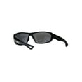 thumbnail image 4 of Xloop Mens Robotic Futuristic Color Mirror Warp Biker Sport Sunglasses Matte Black, 4 of 4