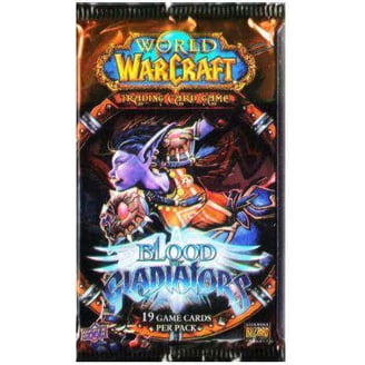 wow tcg booster box World of Warcraft TCG: Blood of Gladiators coded rare Loot cards featuring cosmetic upgrades for your World of Warcraft online character! World of Warcraft Trading Card