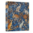 thumbnail image 2 of Kangaroos and Koalas Animals 3 Ring Hardcover Binders 1.5in Round Rings for Letter-Size Folder Paper Organizer Pockets for Office Student Recipe, 2 of 9