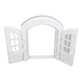 thumbnail image 1 of French Design Cat Door Easy Install Double Swing, Suitable for Cats and Dogs, Durable Material, Interior Cat Door, 1 of 7