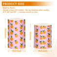 thumbnail image 6 of Yayeee Flameless Candles with Remote Flickering Battery Operated Multi Color Changing, Cartoon Oranges, 6 of 7