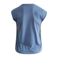 thumbnail image 3 of Men's Vest Casual Sleeveless Beach Retro Summer Solid Color Round Neck Sleeveless VestM, 3 of 4