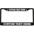 thumbnail image 3 of Certified Cat Lover Style Heavy Duty Metal License Plate Frame Car Tag Holder Cover/Car Accessories (Carbon), 3 of 4