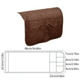 thumbnail image 3 of NWOKYZGH Sofa Armrest Cover, Recliner Chair Arm Cover,Armchair Slipcover Non Slip Quilted Furniture Protector for Leather Sofa Couch, 3 of 6
