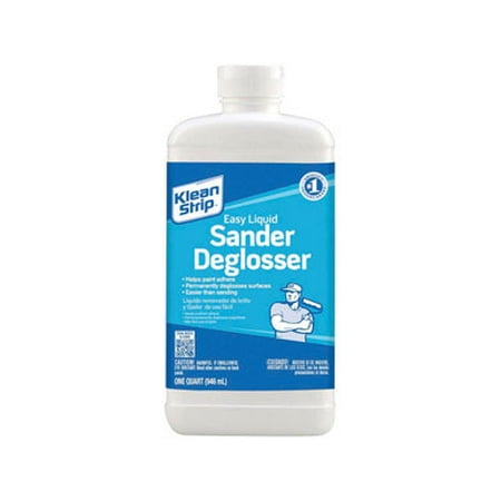 Klean Strip Liquid Sandpaper Sander Deglosser 1 qt. - Case Of: (Best Way To Strip Paint)