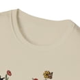 thumbnail image 3 of Retro Floral Doula, Gildan Unisex Softstyle T-Shirt, Graphic Tee, S-3XL, 3 of 3