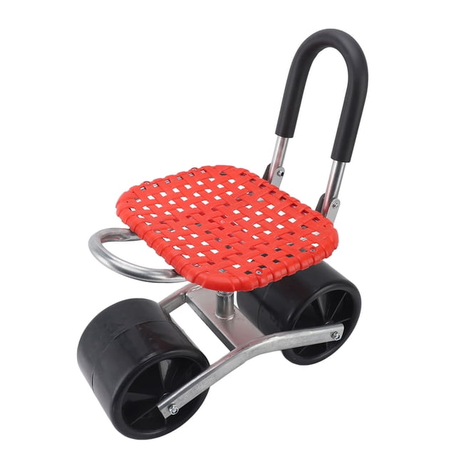 Asiento de Trabajo Con Ruedas ANGGREK Scooter de Jardín Cómodo Aumento de Eficiencia