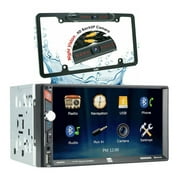 Dual DM620N 7" Touchscreen Media Navigation Receiver +HD License Plate Camera