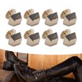 thumbnail image 1 of Trapezoid Shape Rivets 30 Sets, Zinc Alloy Rivets for Bags Clothing Shoes Decorative Rivet Easy Installation with Screws for DIY Crafts Fashion Design, 1 of 7