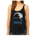 thumbnail image 1 of LA Pop Art Women's Premium Word Art Flowy Tank Top - Bernie Sanders 2020, 1 of 2