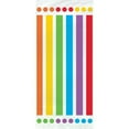 thumbnail image 1 of Unique Party Rainbow Striped Cellophane Gift Bag (Pack of 20), 1 of 1