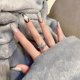 thumbnail image 2 of False Nail Tips Fake Artificial Art DIY Finger Cover Frosted Ballet Armor Black And White Diamond La, 2 of 4