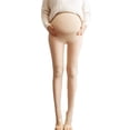 thumbnail image 1 of Leggings premamá con forro polar y bolsillos - Sujetador de cintura alta, poliéster, térmicos, talla única (cintura 70-115 cm), 1 of 6