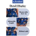 thumbnail image 5 of a.Jesdani Women Plus Size Tankinis Swimsuits Flowy Swimwear with Boyshorts Two Piece Bathing Suits for women Blue 4XL, 5 of 13