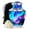 Blue Urn -2, variant on JAGASY Northern Lights Funeral Combo Urn Set, Blue Keepsake Small Urns for Human Ashes, Starry Sky Decorative Urns, Mountain Large Cremation Urn for Boys & Girls, (1 Large, 10" & 4 Small, 3")