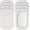 White, variant on Minzimin 8 Pack Soap Holder, Bar Soap Saver Dish for Shower, High-Efficiency Drainage and Non-Slip, Lift Pads Sponge Tray Gripper for Kitchen Sink, Bathroom, Travel, Hotel Cleaning Supplies