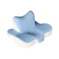 thumbnail image 2 of Hyknon Ergonomic Neck Support Pillow, Memory Foam Contoured Head Pillow for Comfortable Sleeping, Cervical Pillow for Neck Pain Relief, Bed and Travel Use, 2 of 6