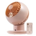 thumbnail image 2 of IRIS USA WOOZOO Oscillating Fan, Vortex Fan, Remote Equipped 4-in-1 Fan w/ Timer/ Multi Oscillation/ Air Circulator/ 5 Speed Settings, 82ft Max Air Distance, Medium, Pink, 2 of 15
