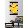 thumbnail image 2 of Pokemon - Pikachu Open Arms Wall Poster with Magnetic Frame, 22.375" x 34", 2 of 6