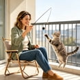 thumbnail image 6 of Cat Toy Insects Refills, Feather Wand Replacement Insects, Kitten Interactive Toys, with Bell _ Blue, 6 of 7
