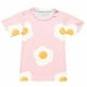 thumbnail image 3 of Liquidación por menos de $10. Pantalones cortos casuales de manga corta Honeeladyy para niños con cordón ajustable. Conjunto deportivo estampado para hombre y mujer, de verano, para playa (rosa, 9-10, 3 of 4