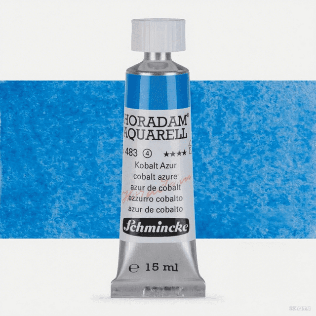 Schmincke - Set de Acuarelas HORADAM AQUARELL | Tubos de 15 ml, Pinturas para Artistas, Aficionados y Estudiantes, Materiales de Arte, Serie 483