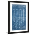 thumbnail image 2 of "Scissors 1925 Blueprint" Framed Painting Print, 2 of 4