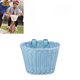 thumbnail image 1 of Cesta para bicicleta infantil Accesorios delanteros para bicicleta Cesta para bicicleta de mimbre tejido azul Rojo Verde, 1 of 5
