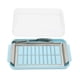 thumbnail image 3 of Stainless Steel Butter Box Cheese Storage Container with Clear Lid for Kitchen Blue Chassis, 3 of 4
