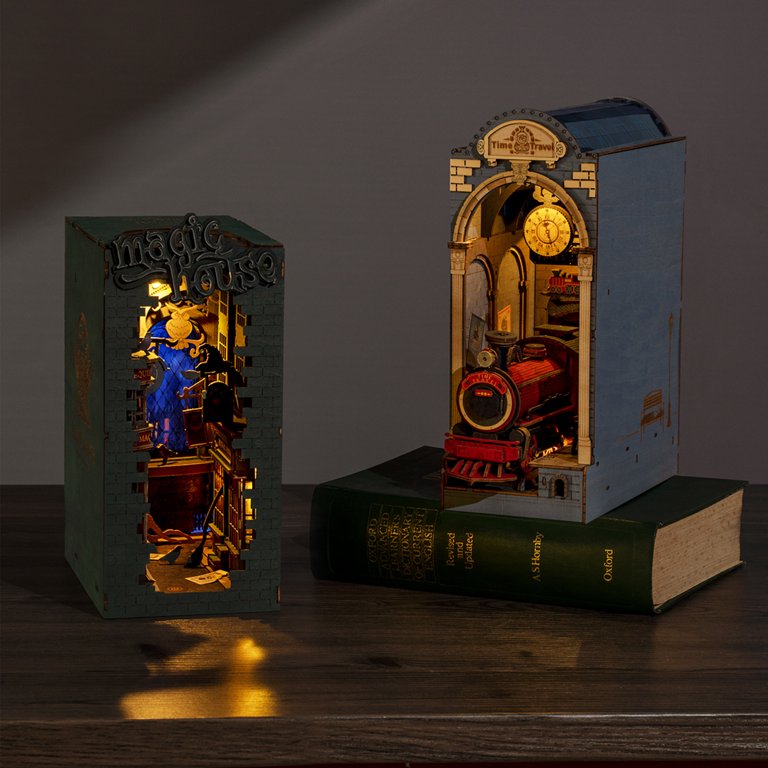Rolife 3D Creative Bookends: Time Travel Part 2 