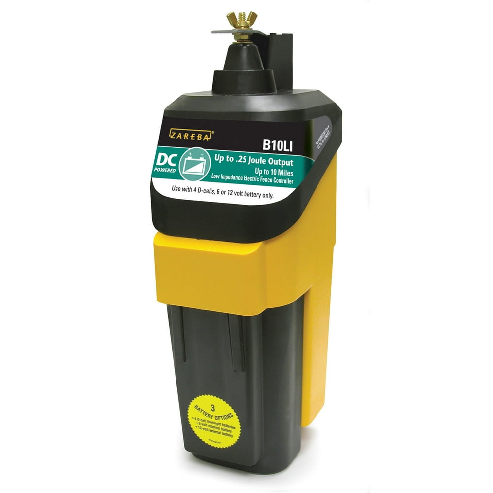 Zareba 10 Mile Battery Operated Low Impedance Fence Charger Walmart