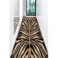 thumbnail image 3 of Zebra Rug, Zebra Pattern Rugs, Black Rugs, Modern Rugs, Salon Decor Rug, Hallway Rug, Cool Rug, Wall Hanging Rug, Bridesmaid Gift, 2.3'x3.3' - 70x110 cm, 3 of 4