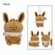 thumbnail image 5 of 6 Styles Pokemon Gengar Eevee Bulbasaur Squirtle Charmander Plush Doll Backpack Pendant keychain Stuffed Toy for Kids Gift, 5 of 5