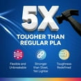 thumbnail image 2 of PLA Plus (PLA+) Filament 1.75mm Stronger & More Durable Professional Toughness 3D Printer Filament 1kg (2.2lbs) High Precision +/- 0.02mm Tangle-Free (Black), 2 of 3