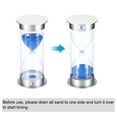 thumbnail image 4 of Unique Bargains 40 Minute Sand Timer, Sandy Clock, Count Down Sand Glass, Blue Sands, 4 of 5